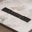 Table à thé haut de gamme en granit blanc de 62,99 po pour le bureau et la préparation du thé-597525559