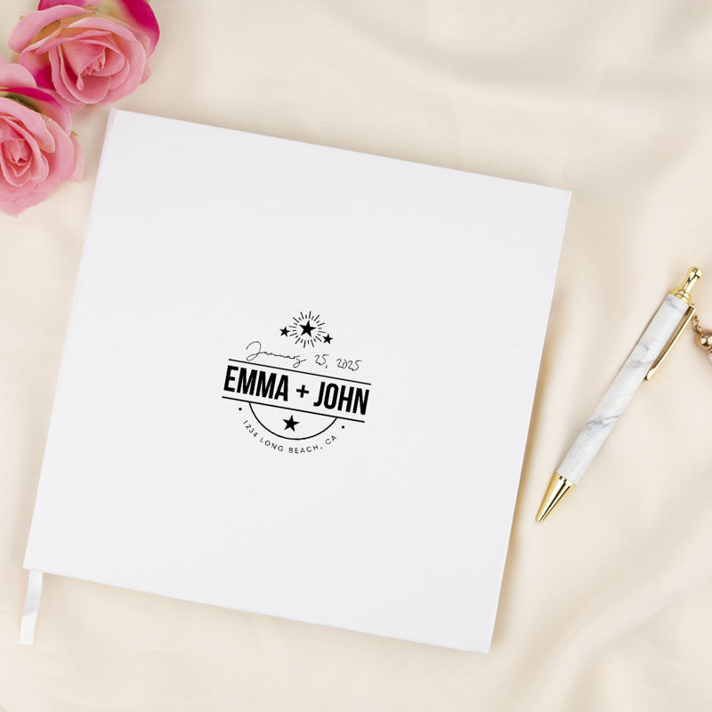 Livre d'or de mariage personnalisé, Oui