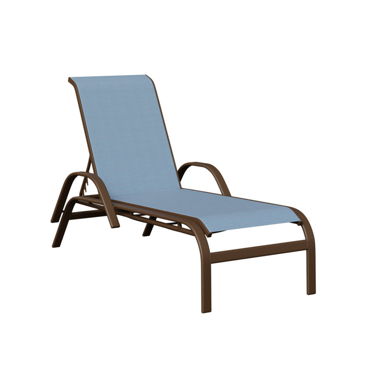 Méridienne Berlin Gardens Murphy, Filon de bois mesquite, Bleu