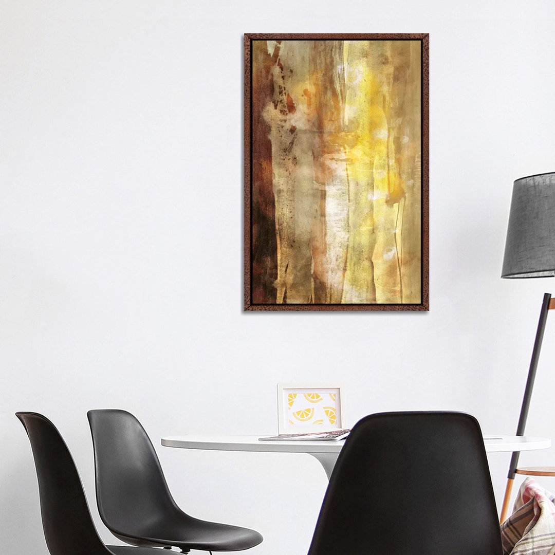 Golden Glow I von Sisa Jasper - Galerie-verpackte Leinwand Giclée auf Leinwand