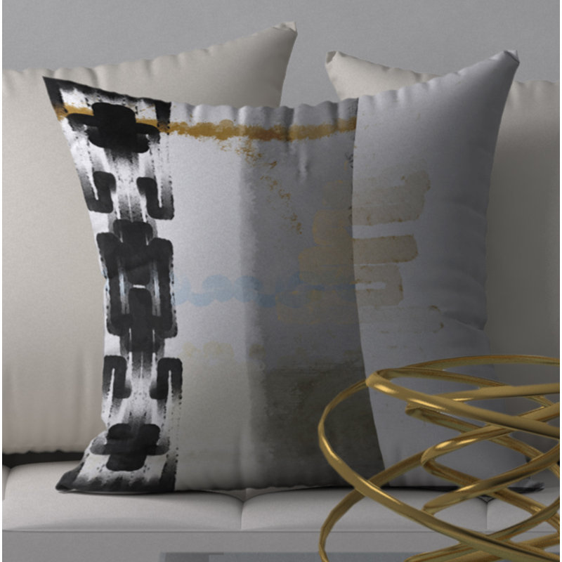 Housse de coussin décorative carrée à motif solaire recommandé/insert, 24" X 24"