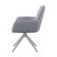 Chaise de salle à manger rembourrée en tissu