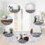Round Michie 120cm X 120cm Area Rug