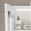 Armoire de toilette murale à miroir avec lumières DEL