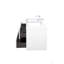 Meuble-lavabo mural 60 po avec lavabo, armoire de rangement flottante avec comptoir en résine de pierre et tiroirs à fermeture en douceur 60 po