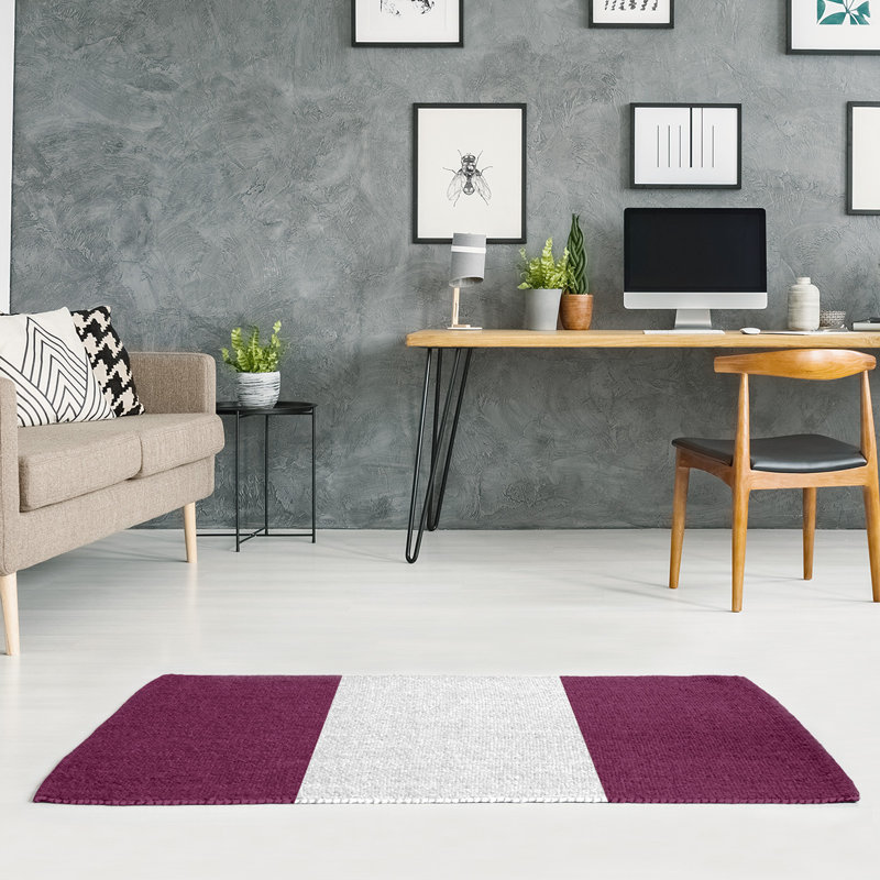 Tapis de zone rose, Rectangle 5 pi x 7 pi