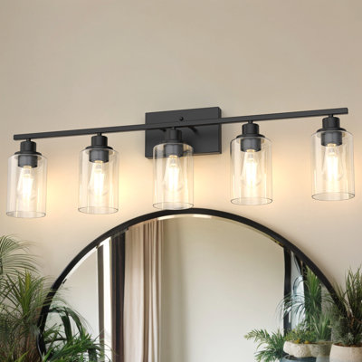 2 - Light Industrial Vanity Light For Bathroom