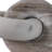 Modern Double Ring Marble Chain Decorative Object For Tabletop Decoration - Sculptural Knot Accent For Living Room Or Home Decor Styling - Beige & White-497998866