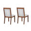 Chaise d'appoint rembourrée (ensemble de 2)-1779560286