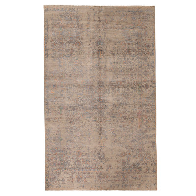 Tapis rectangulaire noué à la main