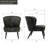 Velvet Slipper Chair-2040595379