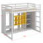 Lit mezzanine en bois avec garde-robe, tablettes et armoire-1807237070-1807237072