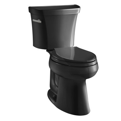 Highline 1.28 GPF Water Efficient Elongated Two-Piece Toilet (Seat Not Included)