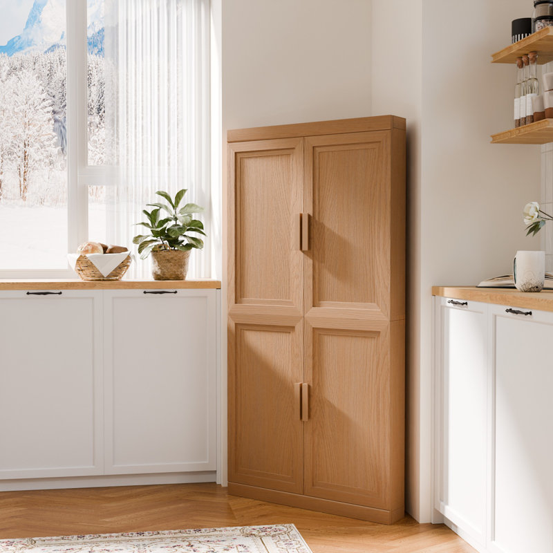 Armoire de coin de cuisine Reno, Bois
