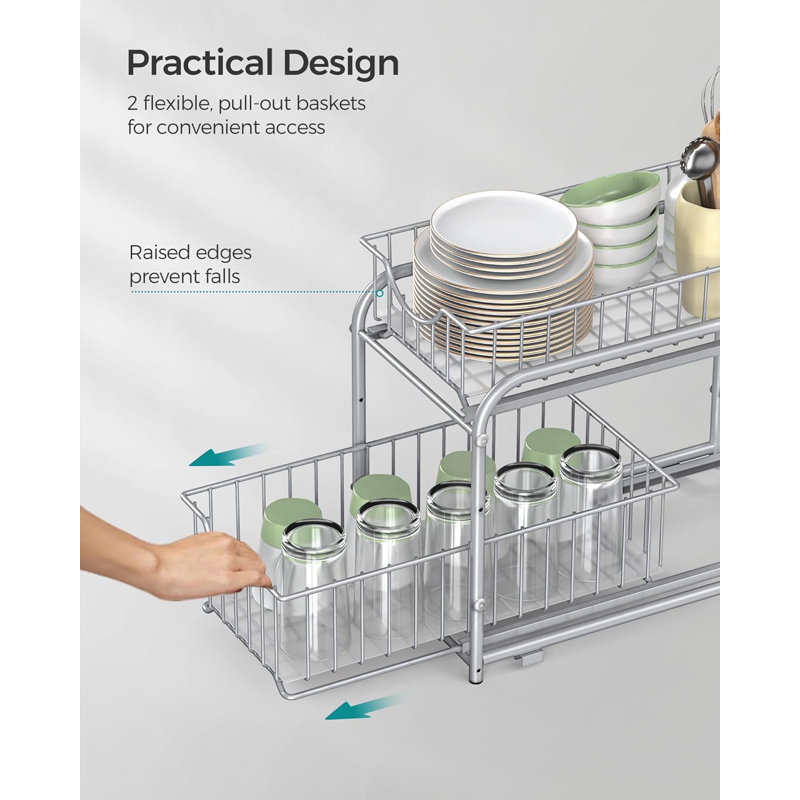 Garde-manger escamotable Rakita, Argent