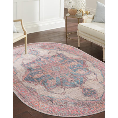 Haag Chenille Floral Indoor Rug