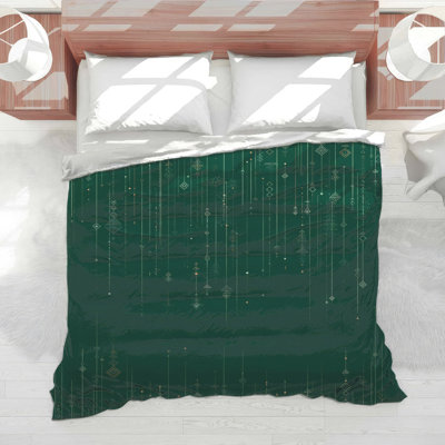 Geometric Shapes Bedding Abstract Comforter Modern