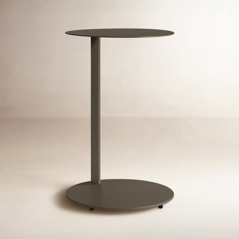 Table d'appoint Note, Olive foncé, H 21,8 po x l 16 po x P 16 po