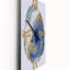 Horloge murale moderne océan bleu jaspe agate I-1988064991