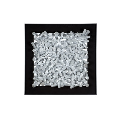 Industrial Abstract Wall Decor on Wood Material