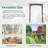 60'' X 78' 'Wooden Garden Arbor