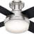 Dempsey Low Profile 44" 4 - Blade Indoor Flush Mount Small Room Ceiling Fan with Lights and Remote-20702928