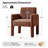 Natalie Modern Upholstered Fully Assemble Dining Chair with Solid Wood Legs-208153217