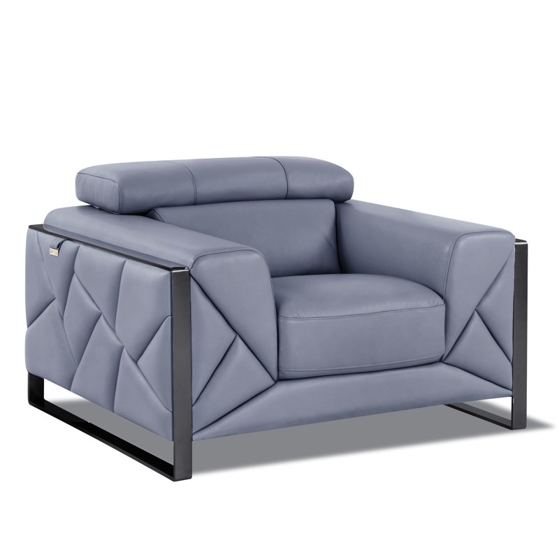Chaise en cuir Global