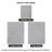 Royale Linens 3 Piece Twin XL Sheets Set - Soft Brushed 1800 Microfiber Bedding - 1 Fitted, 1 Flat Sheet, 1 Pillow case - Wrinkle Free & Fade Resistant - Hotel Luxury Bed Sheets-114367290-114367288