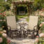 Ensemble de 2 chaises longues confortables