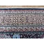 Tapis de zone en laine noir/beige 11 pi 10 po x 15 po one-of-kind à la main noué la Stef