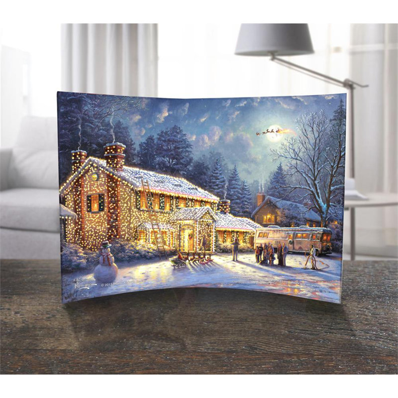 «National Lampoon's Christmas Holiday», impression acrylique incurvée