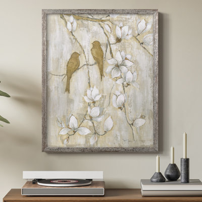 «Song of Spring I», reproduction encadrée - bois massif