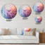 Wanell - Horloge murale arc-en-ciel-1570022584