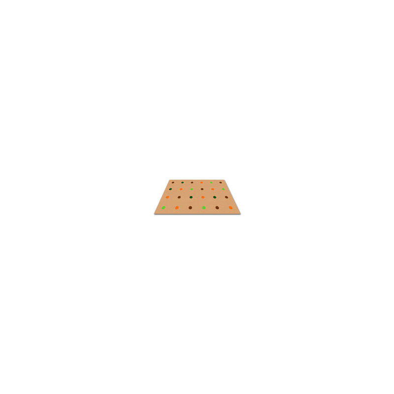 Rectangle Machine Woven Nylon Rug, Rectangle 6' x 8'6"