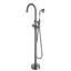 Robinet de baignoire en nickel brossé avec douche à main - métal, couverture de jet complète pour salle de bain Grace