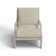 Chaise longue d'extérieur en teck Haley