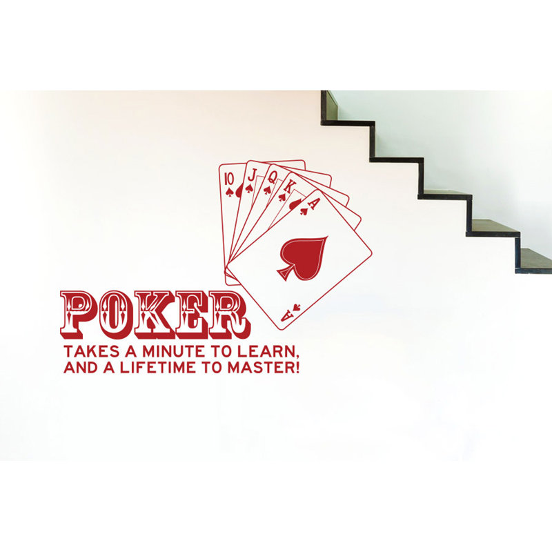 Non-Wall Damaging Wall Decal, Dark Red