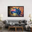 « australia flag map » par michael tompsett, impression sur toile-10780898-73851359-73851360
