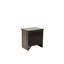 Table de chevet en chêne gris avec 24 po x 16 po H 24 po, bois fascinant H 24 po