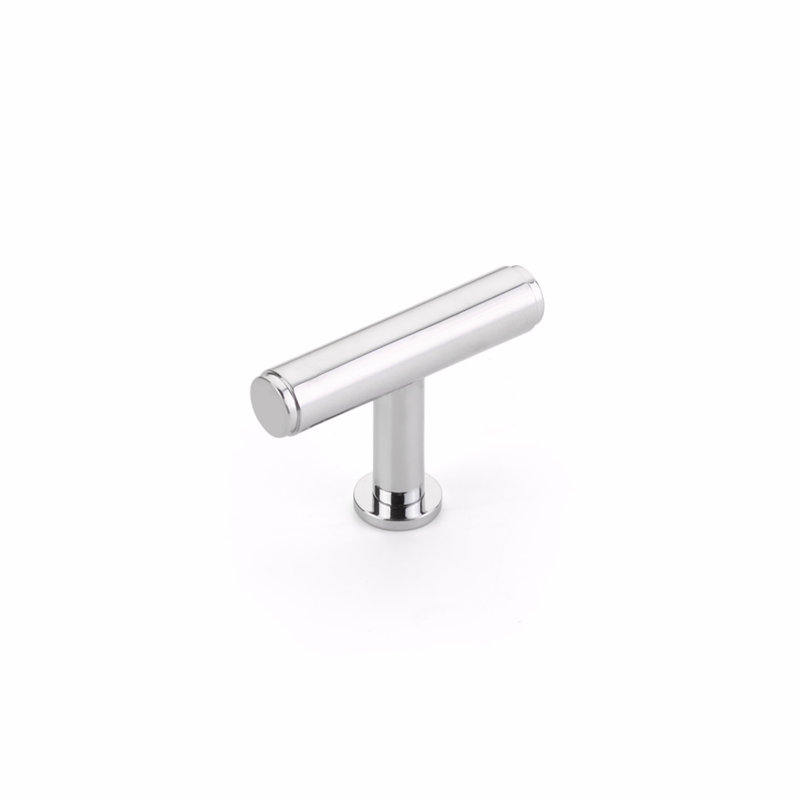 Pub House Geometric Knob, Polished Chrome