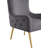 Alexander 27" Wide Velvet Wingback Chair-920064016