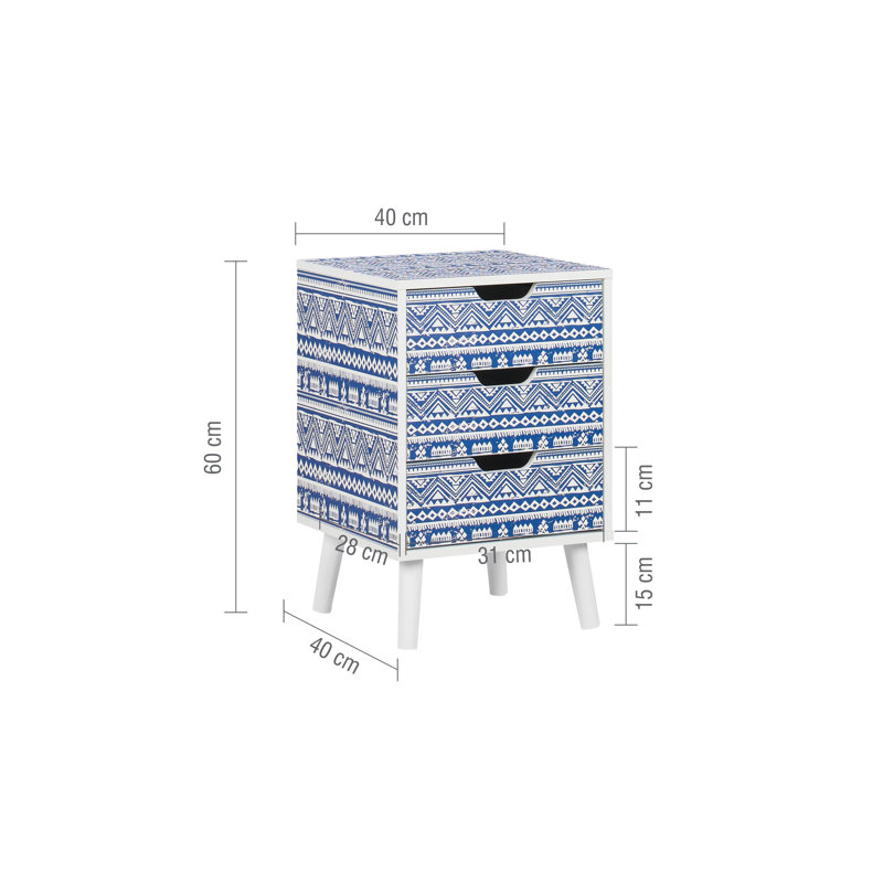 Meranda MFC Bedside Table