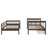 Space-Maximizing Twin-Over-Twin Bunk Bed With Three Handy Built-In Drawers-511217123