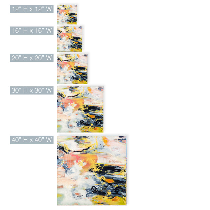 Corners Of My Mind Print by Patricia Schwimmer, Wrapped Canvas, 12" H x 12" W x 1.5" D