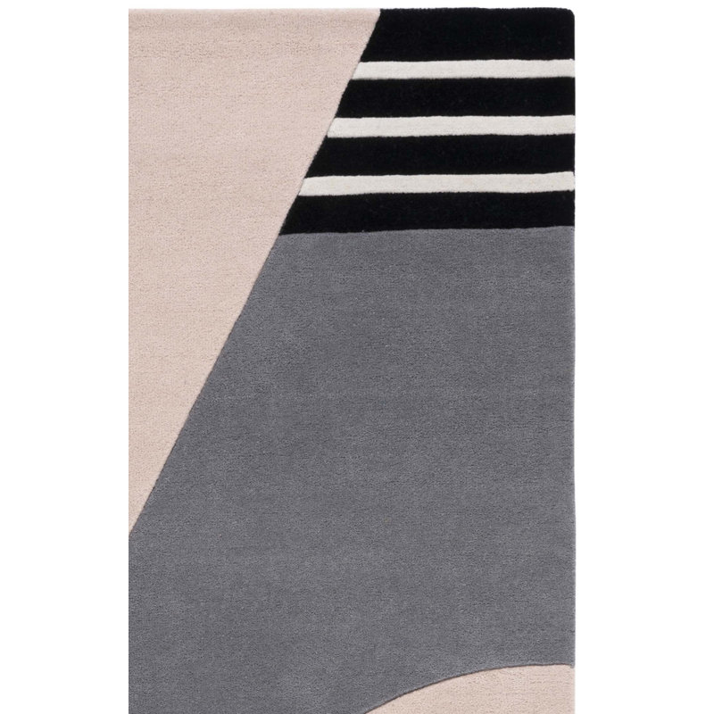 Tapis rose / ivoire, Rectangle 3 pi x 5 pi