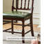Chaise rembourrée en cuir French