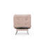 Canapé moderne 1 place, 34,6 po x 35,4 po x 41,3 po | 100% tissu doux, structure 100% métal | Rembourrage en fibre de silicone 400 g / m², facile à nettoyer | Parfait pour les salons et les espaces confortables, conception scandinave-353008730