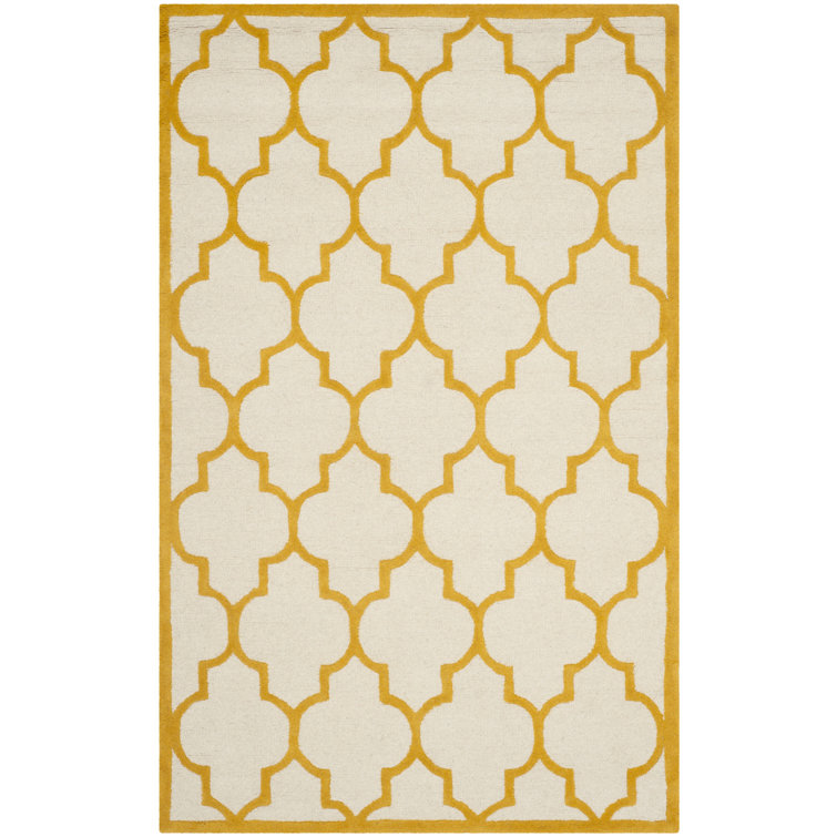 Cannen Hand Tufted Wool Geometric Rug