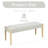 42'' W Modern Upholstered chenille Bench-1975632048-1965452854